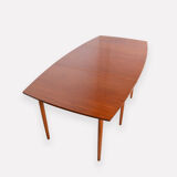 Extendable dining table in teak and oak - Hans Wegner - 1960