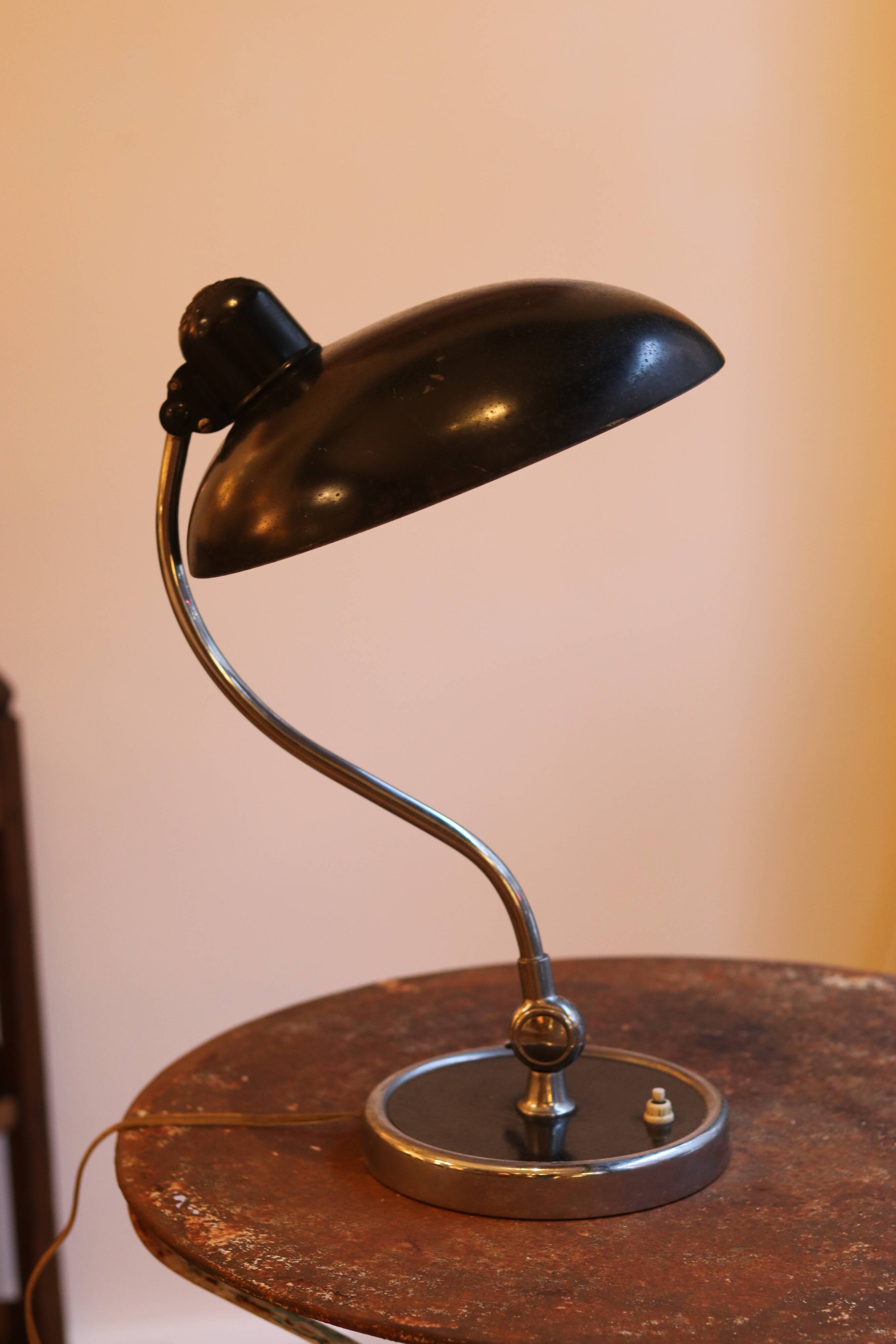 Kaiser Idell 6631 lamp, designed by Christian Dell (Bauhaus)