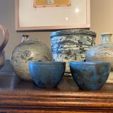 Set of Jacques Blin ceramic bowls