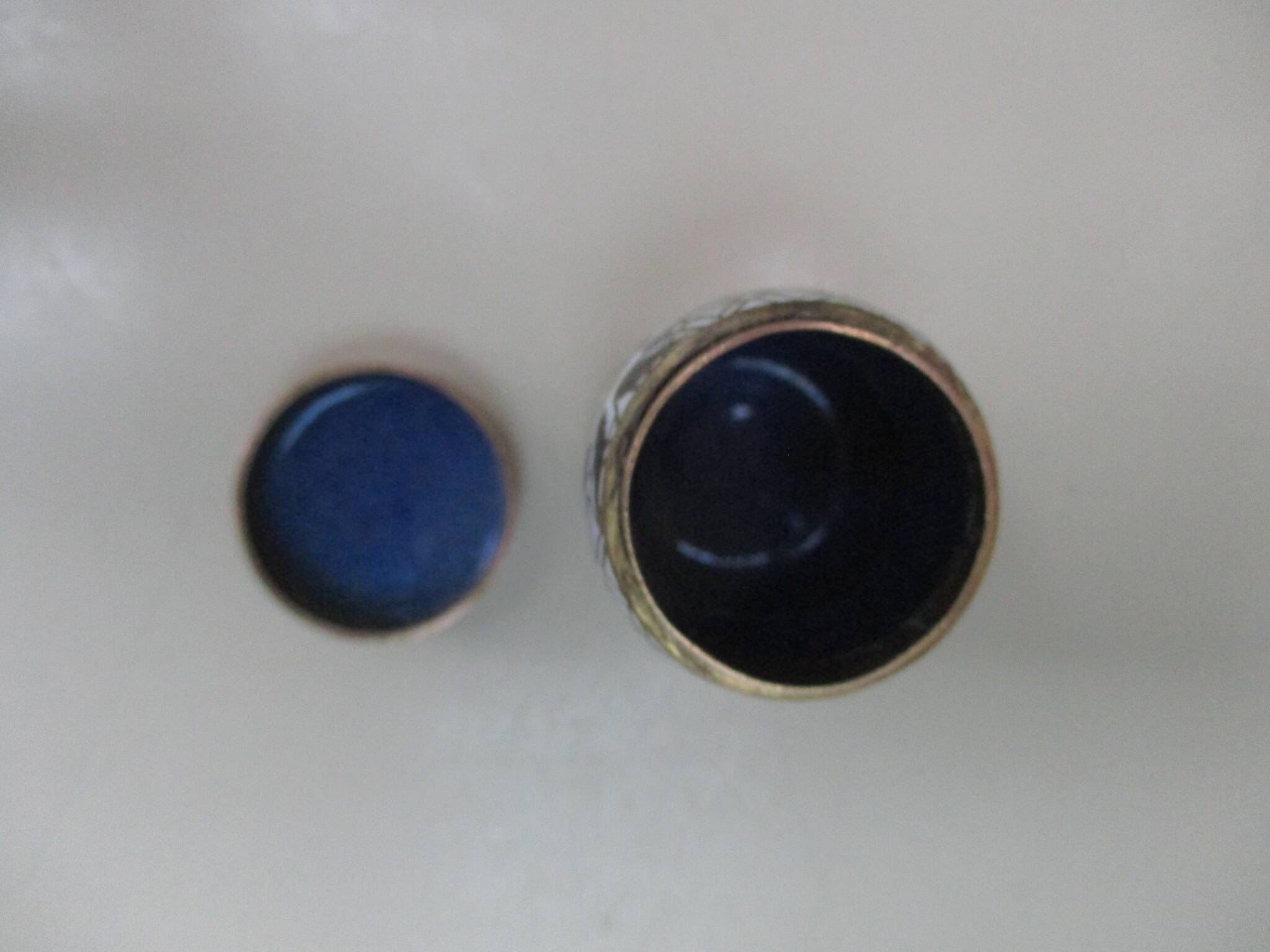 Tall cloisonné enamel box decorated with birds