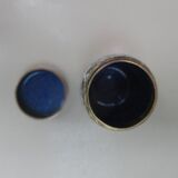 Tall cloisonné enamel box decorated with birds