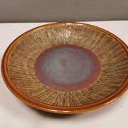 Ceramic dish, from Danish Søholm.  Estimated 1970-1980s