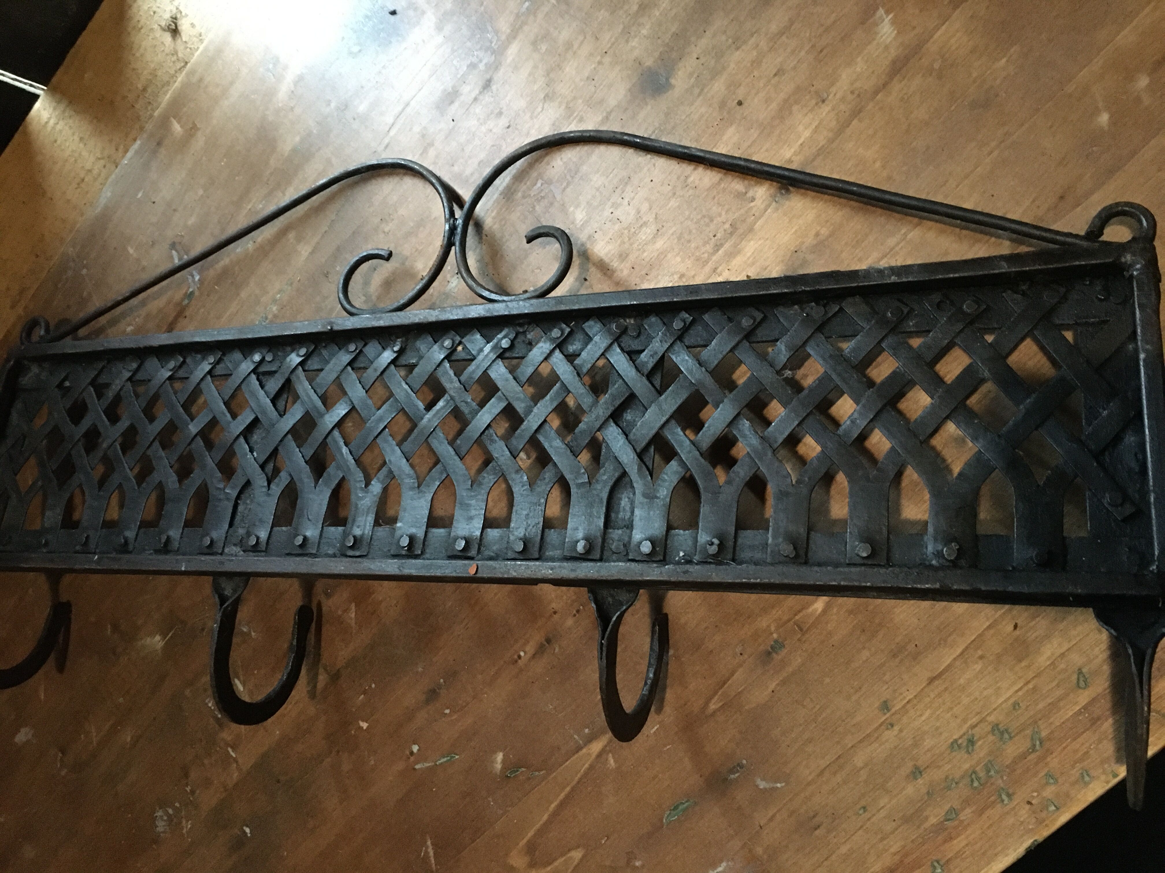 Wrought iron hook