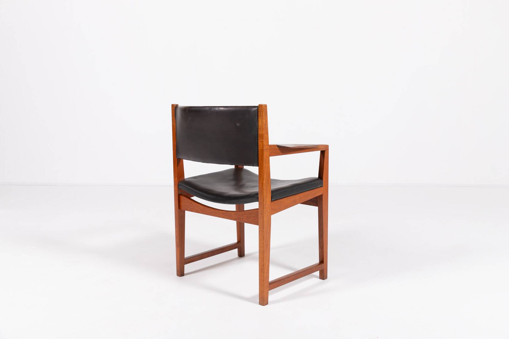 Fauteuil danois moderne du milieu du siècle par Peter Hvidt et Orla Mølgaard-Nielsen