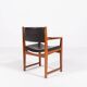 Fauteuil danois moderne du milieu du siècle par Peter Hvidt et Orla Mølgaard-Nielsen