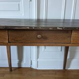 Table de ferme 1 tiroir