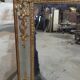 Napoleon III period mirror in wood and gilded and painted stucco, 106x83 cm