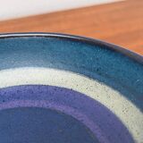 Bougeoir en poterie vintage d'Allemagne de l'Ouest de KMK Keramik Manufaktur Kupfermühle, années 1970