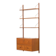 Hansen and Guldborg teak shelving unit, Denmark, 1960s
