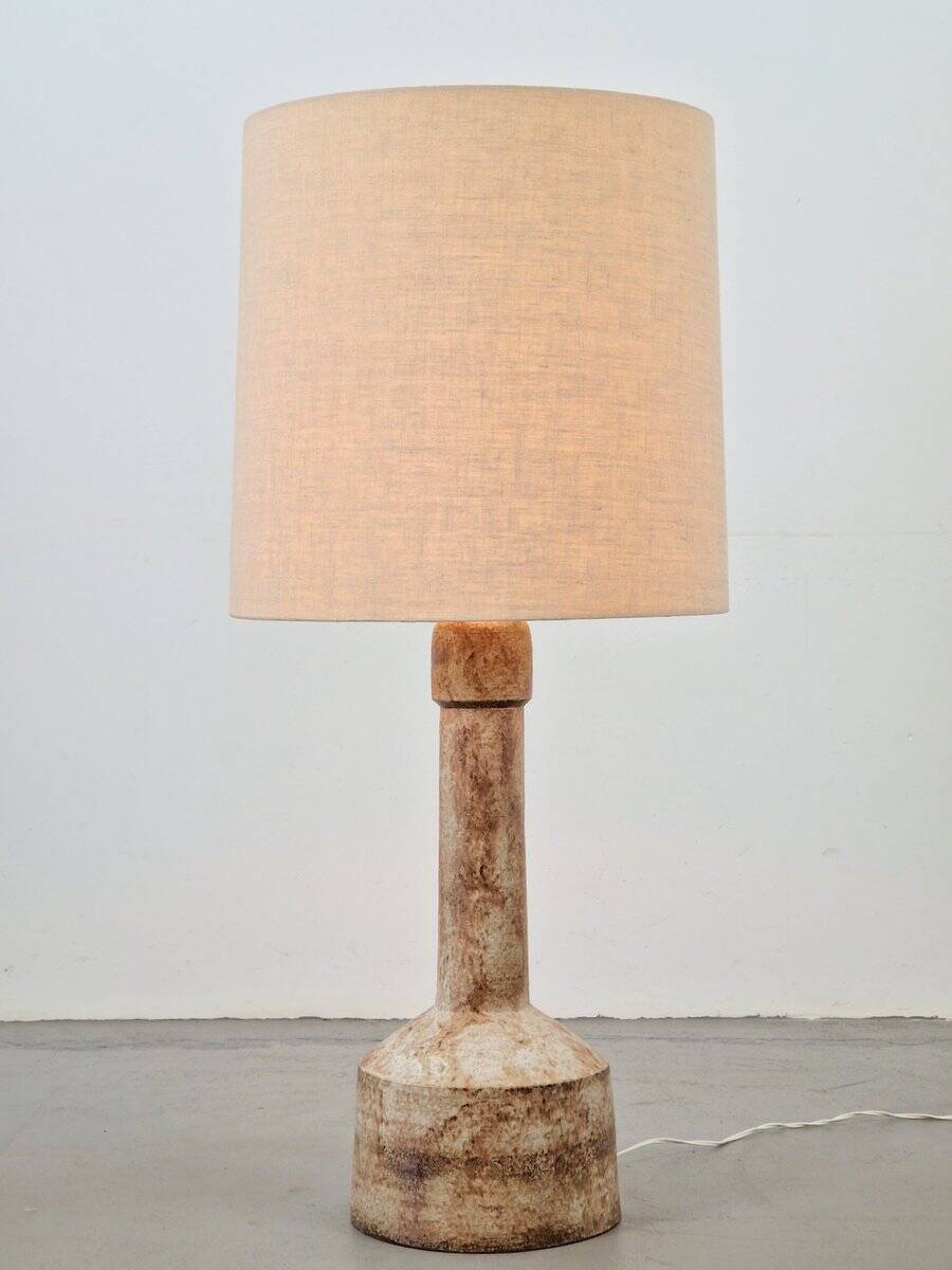 Mid-Century Modern Ceramic Floor or Table Lamp from Mobach, 1960s