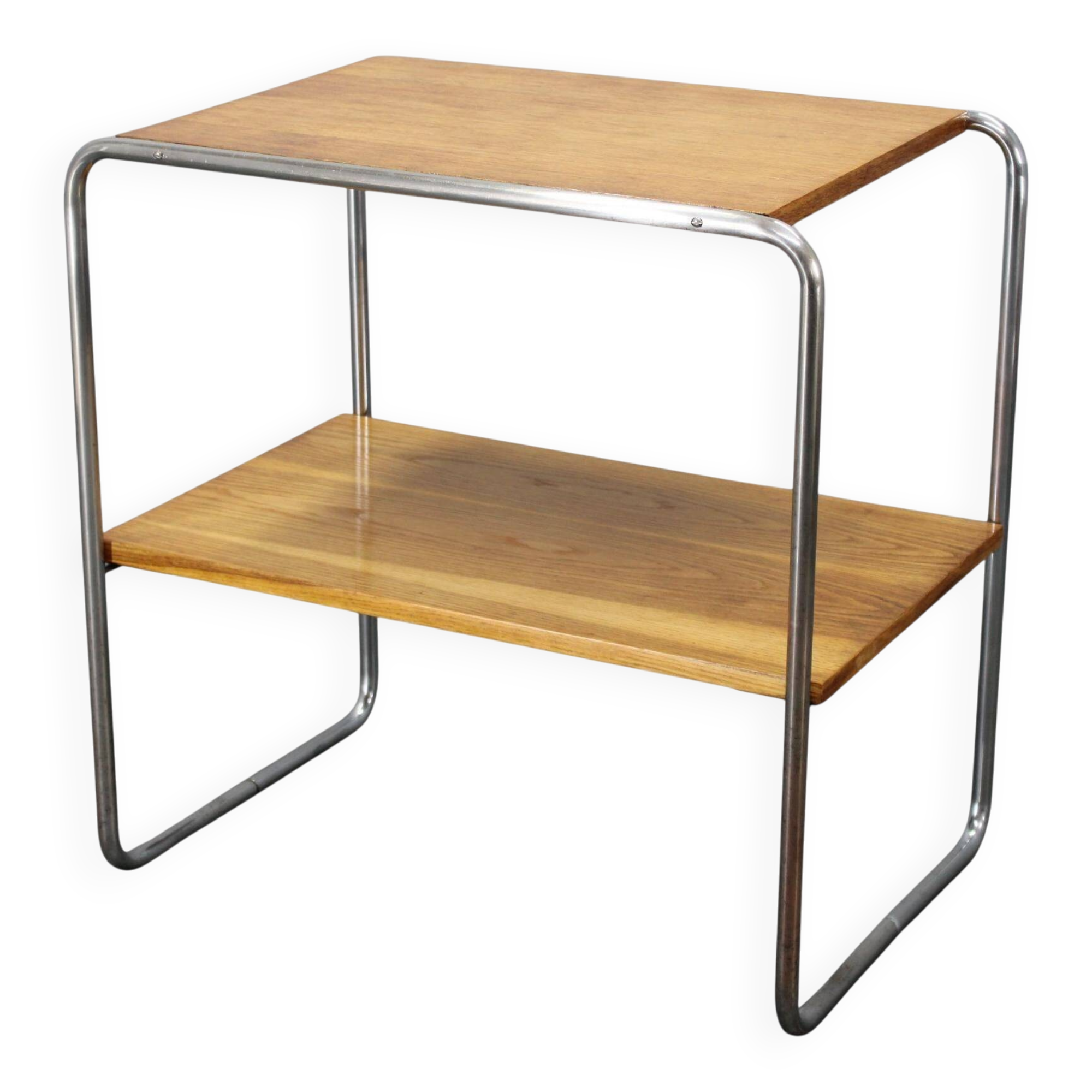 Bauhaus side table by Marcel Breuer, Czechoslovakia, 1930s