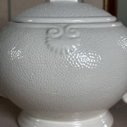 Ensemble théière sucrier pot à lait Geneviève Lethu Hortense 1991