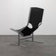 Extremely rare leather lounge chair by Pierre Thielen for Metz & Co., Netherlands, 1960s