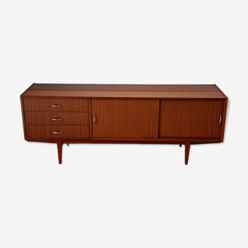 Modernist long sideboard of the 1970s.