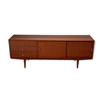 Modernist long sideboard of the 1970s.