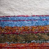 Housse de cousin artisanale tissé main en coton recyclé