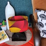 INAYA black ceramic table lamp