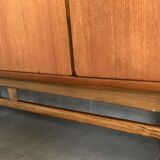 Vintage Scandinavian enfilade from the 60s in teak