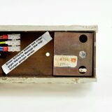 Pair of Mid-Century Tubular Murano Glass Wall Lights from Hillebrand, 1970s