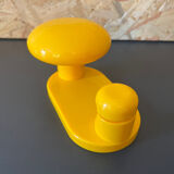 Coat rack yellow hook year 70/80 Italy