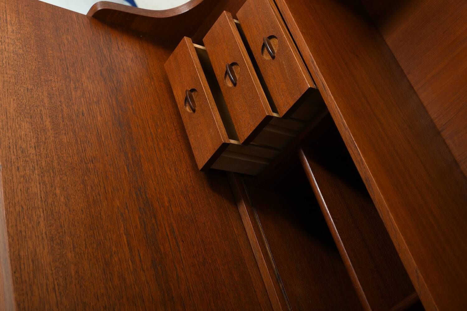 Secretary in Teak by Johannes Sorth for Nexø 1960s