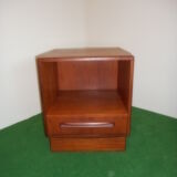 Vintage teak bedside