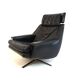 Chaise en cuir ESA 802 de Werner Langenfeld