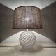 Mid-century design Holmegaard Swirl lamp , 1970s Denmark