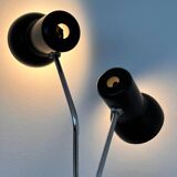 Lampe de sol à design ajustable du milieu du siècle par Napako, années 1970.