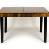 Restored Walnut Folding Dining Table by Jindřich Halabala for Drevotvar, 1940s