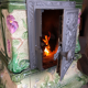 Old wood stove XIX th fully restored