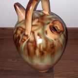 Pottery pitcher vase