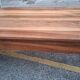 Walnut farmhouse table