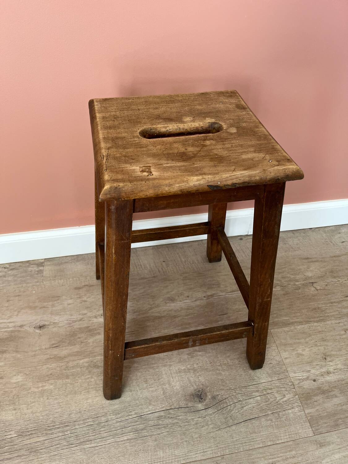 Wooden stool