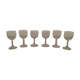 Lot of 6 glasses ex liquor assorted