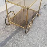 Vintage brass server