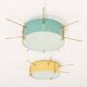 Italian mid century wall lights or ceiling flush mount lights