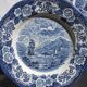 6 flat plates "lochs of scotland" wedgwood