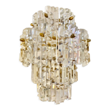 Kinkeldey wall lamp crystal gilding structure, 1970