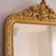 Large Louis-Philippe style mirror with a pediment, from the Napoleonic III period.