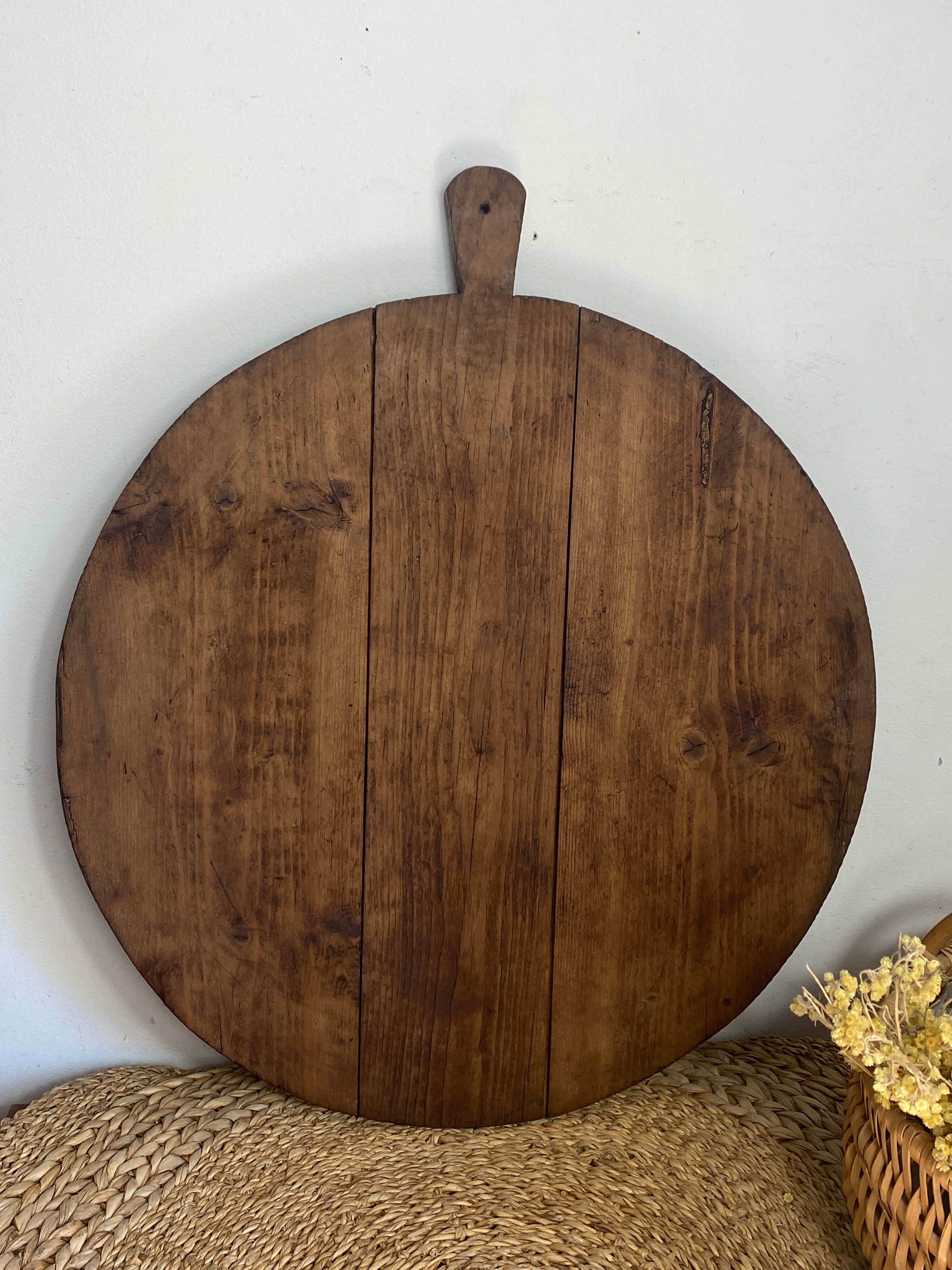 Rustic wooden serving board