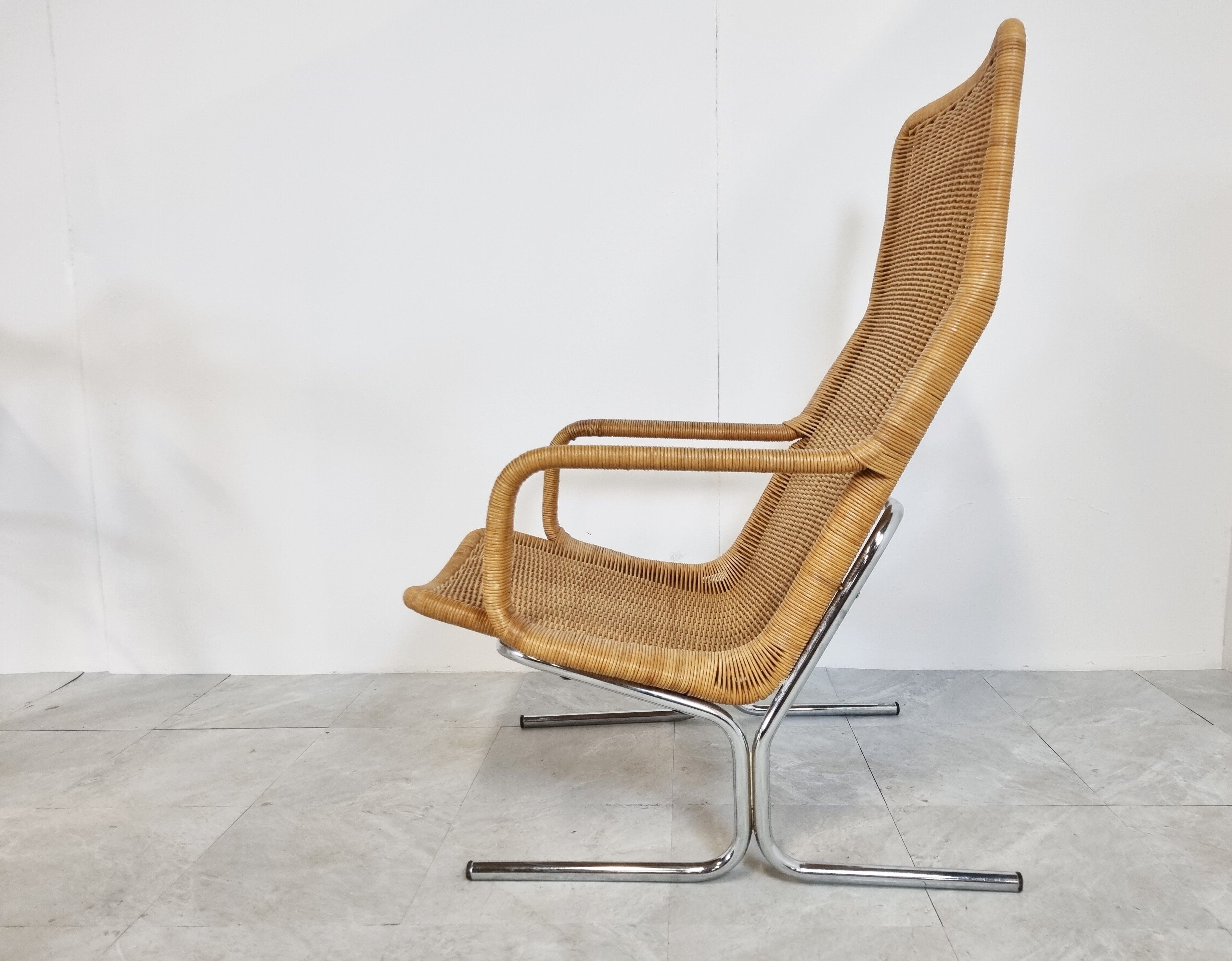 Armchair model 514 designed by Dirk Van Sliedrecht for Gebroeders Jonkers 1961, published by Rohé Noordwolde