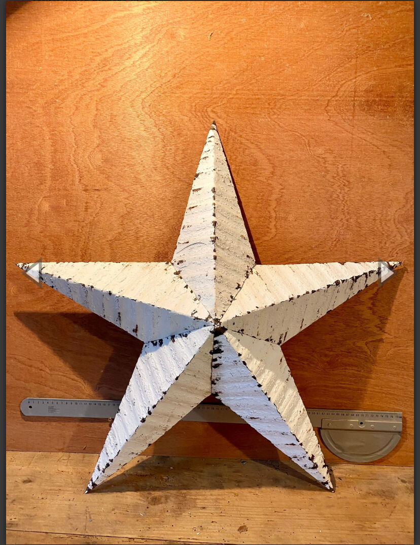 White amish star 74cm