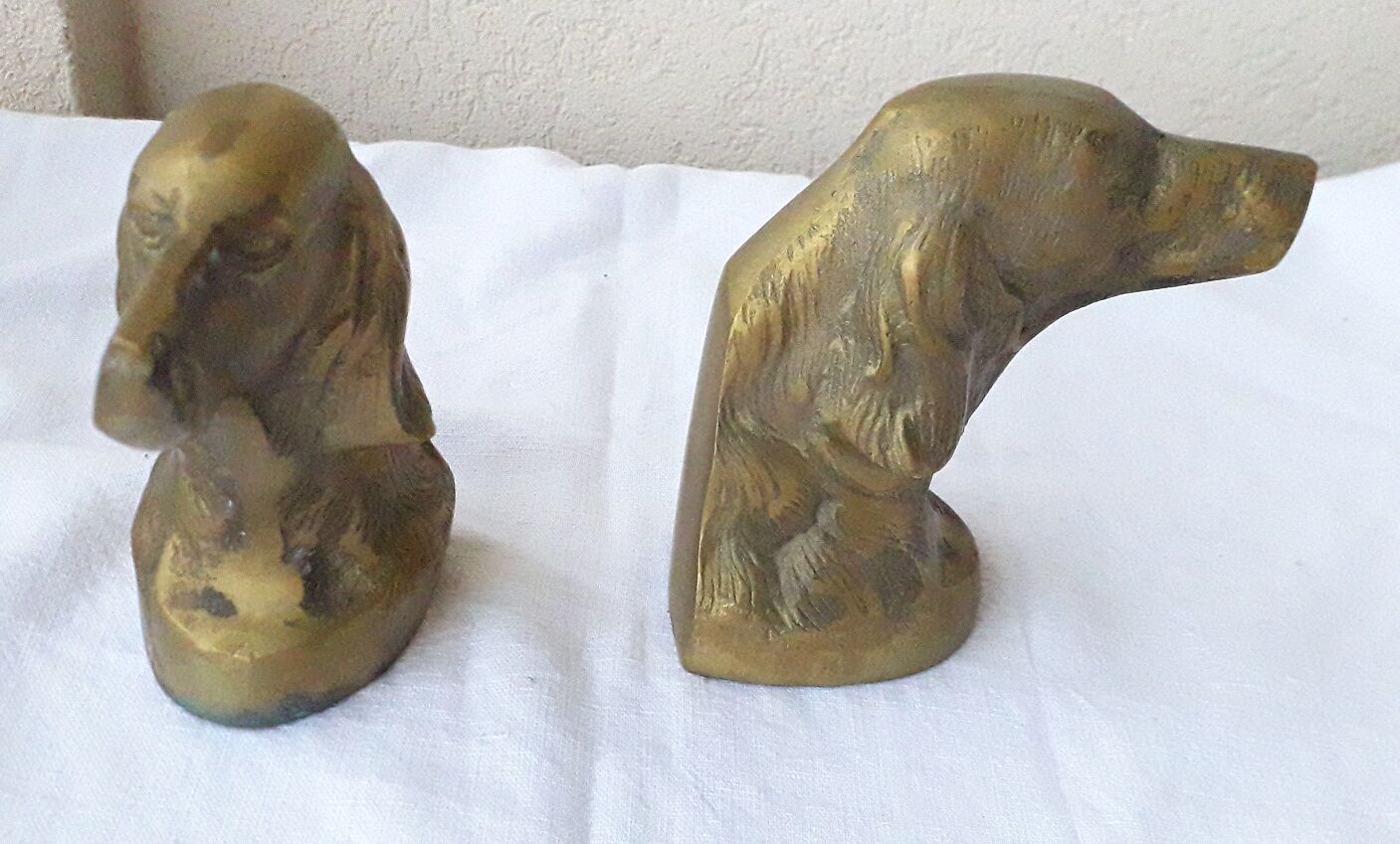 Pair of dog bookends