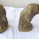 Pair of dog bookends