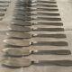 24 fish covers. Forks and knives . Stainless steel. Vintage
