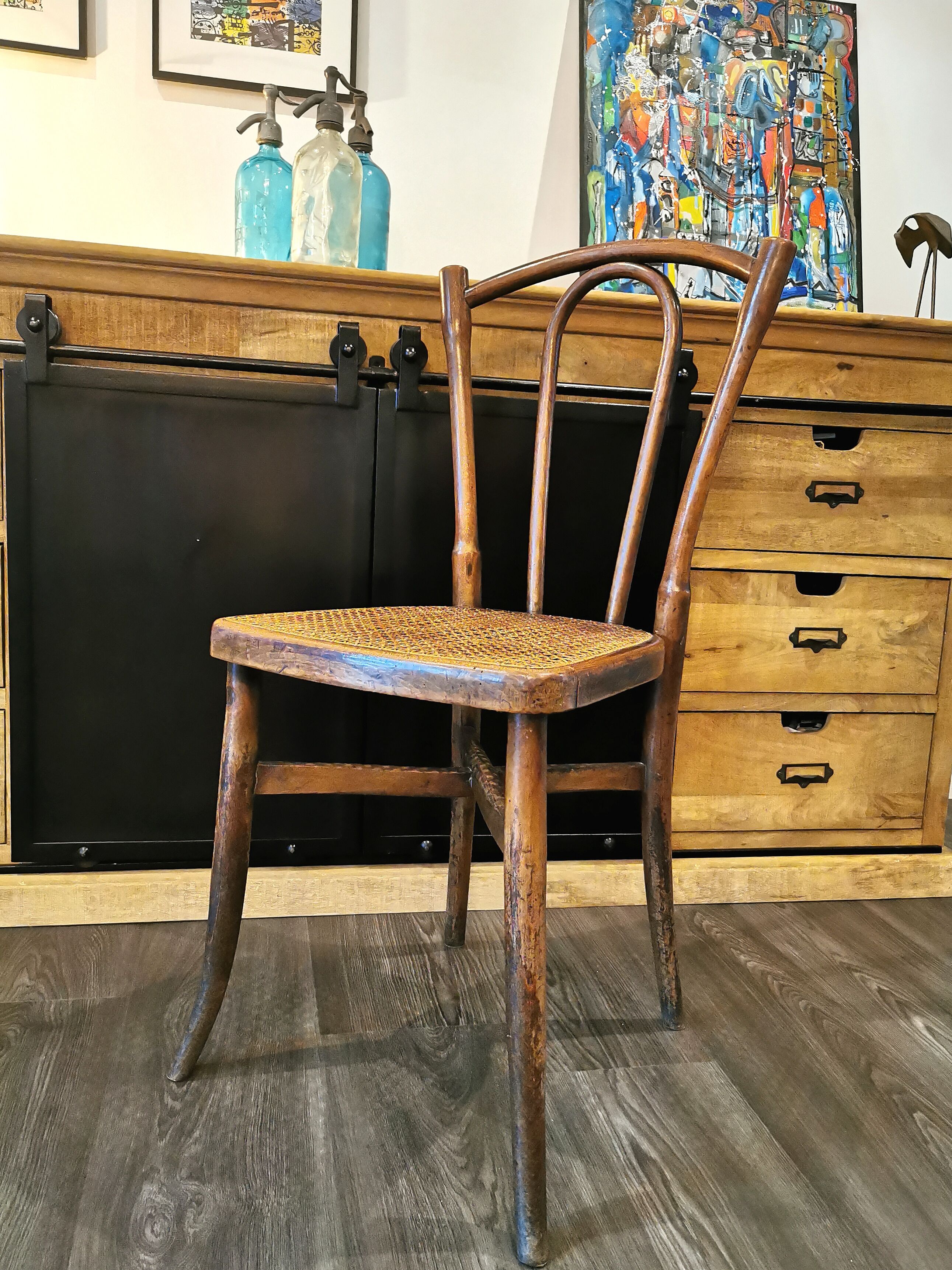 Chaise bistrot cannée E. V