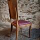 Art Deco dining chairs in French oak – set of 6, 1930s