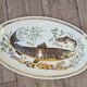 Lonchamp fish service: 12 plates and a dish