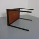 Vintage Teak and Steel Desk, Denmark, 1960s